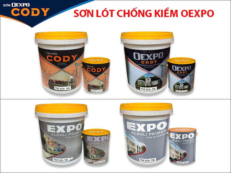 Sơn lót chống kiềm Oexpo Cody