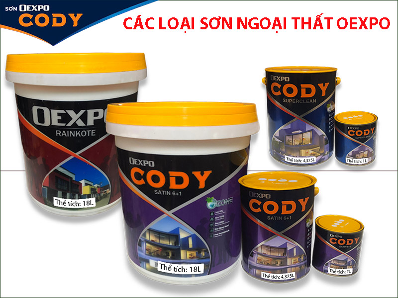 Sơn ngoại thất Oexpo Cody